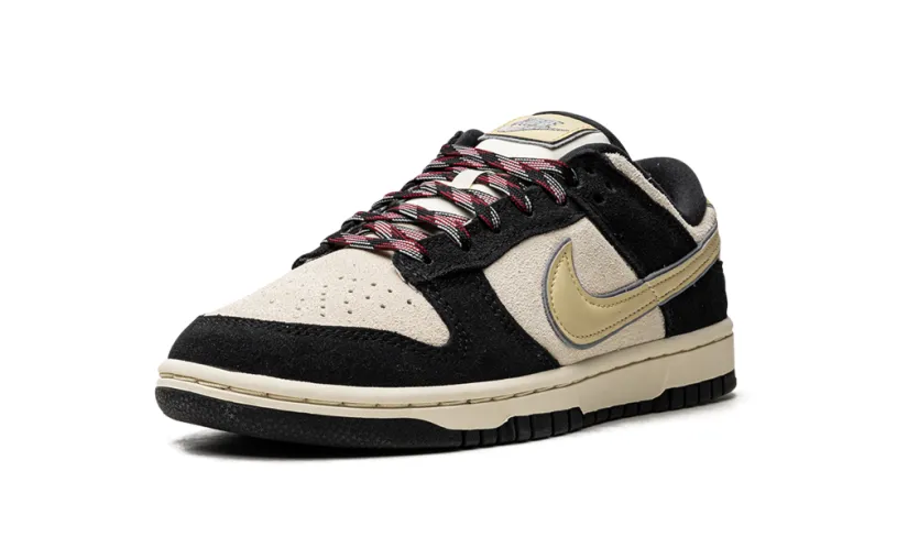 Nike Dunk DUNK LO LX MNS WMNS 'Black Cream Suede'